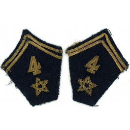 PATTES de COL 4ème RSM , 1939 - 1945