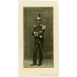 PHOTO OFFICIER 20ème DRAGONS 1910