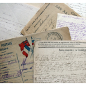 LOT de  CORRESPONDANCES POILU 119ème RI , 1914 - 18